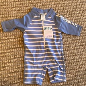 RuggedButts rashguard NWT 0-3m